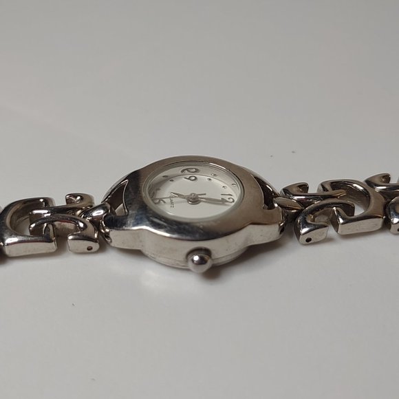 Silver Tone Metal With White Dial Analog Watch - Picture 7 of 16